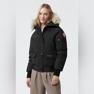 NWT Canada Goose Women's Chilliwack Bomber Jacket in black